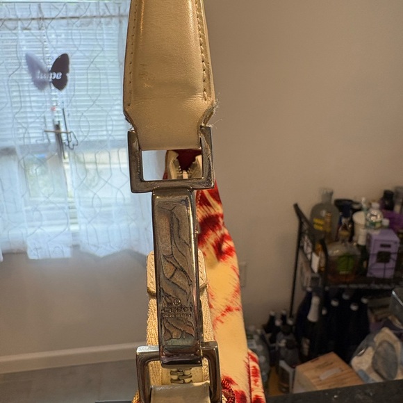 Gucci Tom Ford Elegant Red and Cream Women's Bag - Picture 4 of 8